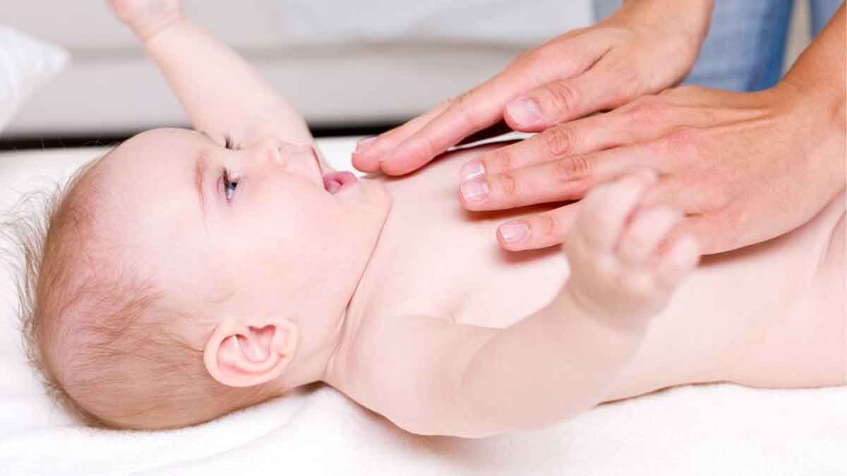 Coconut oil massage store for newborn baby